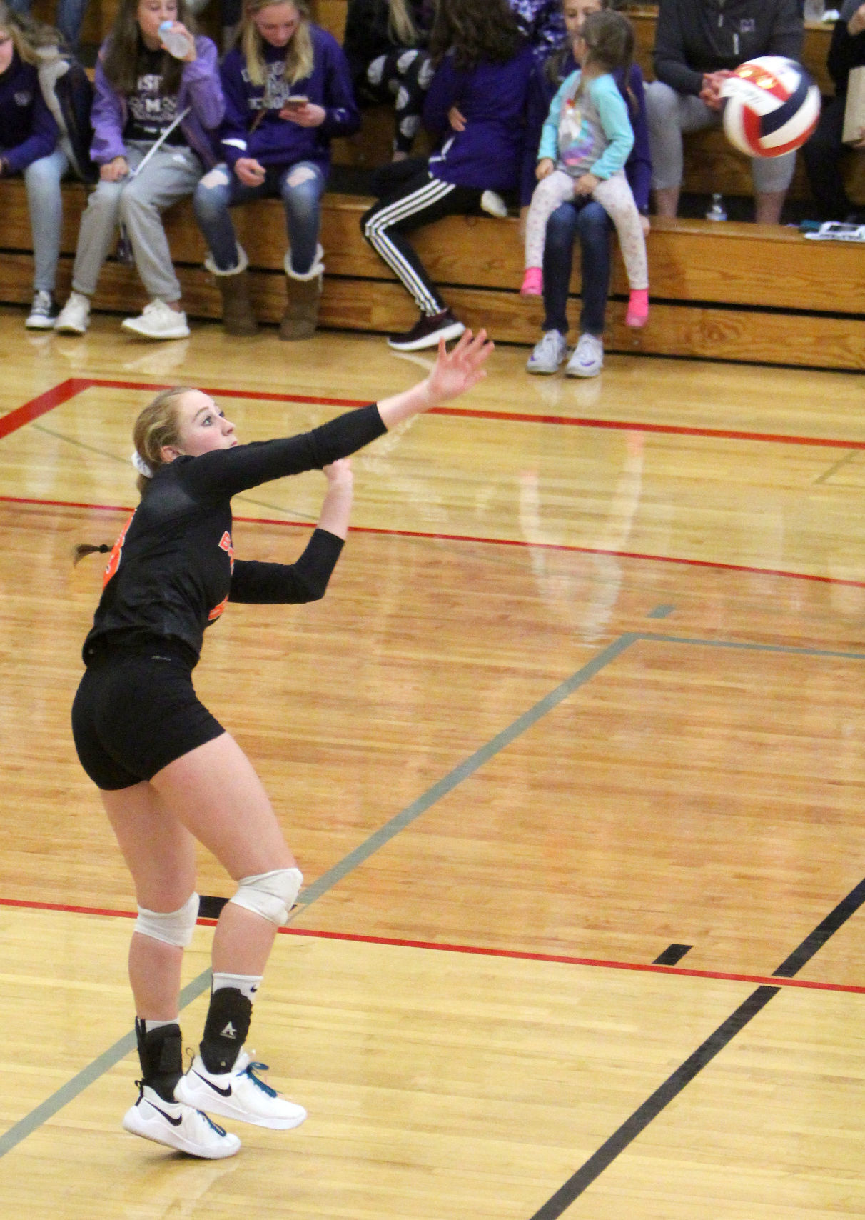 Bloomer volleyball vs Mosinee 10-27-18